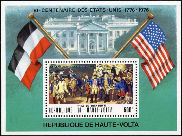 Upper Volta Stamps Printed by Format International Security